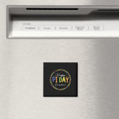 Aimant Happy Pi Day Funny Math Lover Enseignant 3.14 Pi N (In Situ (Lave-vaisselle))