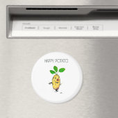 Aimant Happy potato T-Shirt (In Situ (Lave-vaisselle))