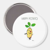 Aimant Happy potato T-Shirt (Recto/Verso)
