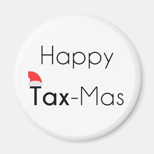 Aimant Happy TaxMas (Devant)