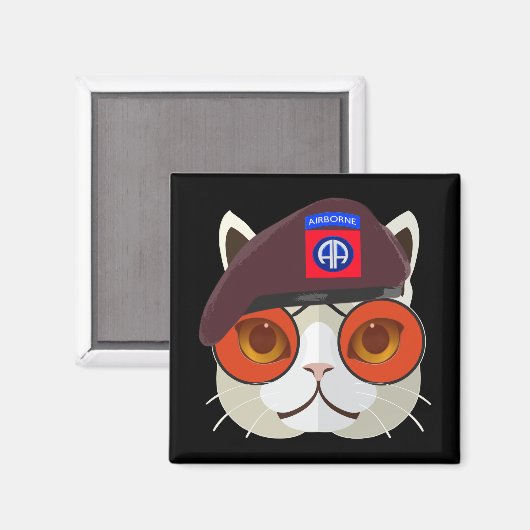 Aimant Hardcore 82e Kitty Kat aéroporté ! (Recto/Verso)