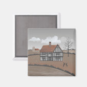 Aimant Hare House (Recto/Verso)