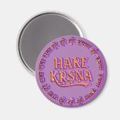 Aimant Hare Krsna ( Hare Krishna ) (Recto/Verso)