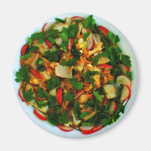 Aimant Hareng en moutarde et sauce adjectif (Devant)