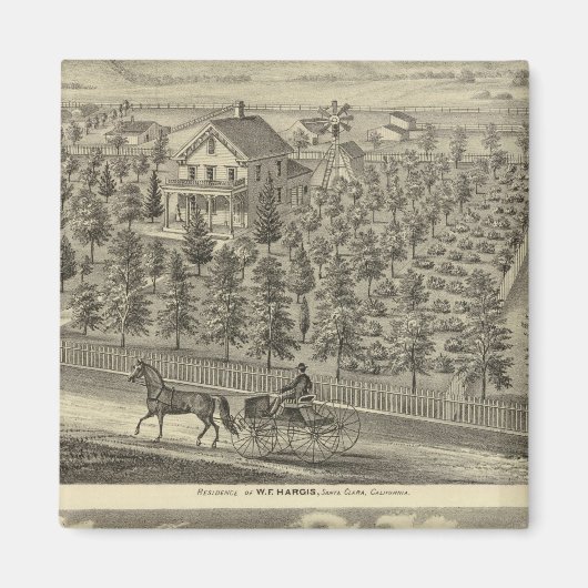 Aimant Hargis, Résidences de Cheney (Devant)