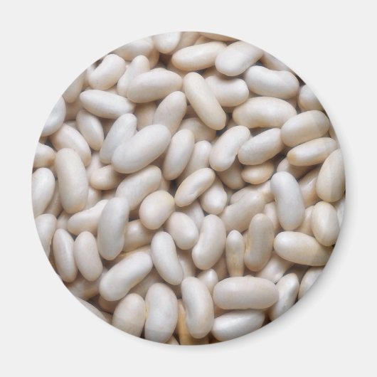 Aimant Haricots blancs (Devant)