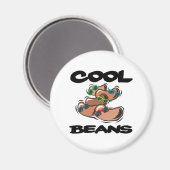 Aimant Haricots cool (Recto/Verso)