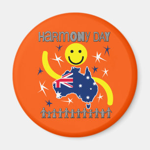 Aimant Harmony Day Australie