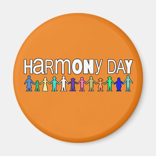 Aimant Harmony Day Australie (Devant)