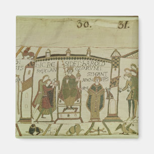 Aimant Harold est offert la couronne et la