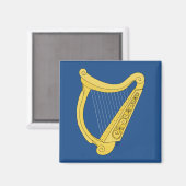 Aimant Harpe irlandaise (Recto/Verso)