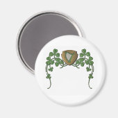 Aimant Harpe irlandaise (Recto/Verso)