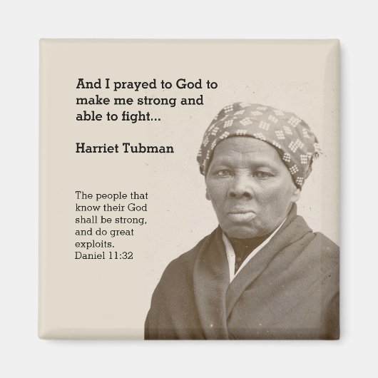 AIMANT HARRIET TUBMAN (Devant)