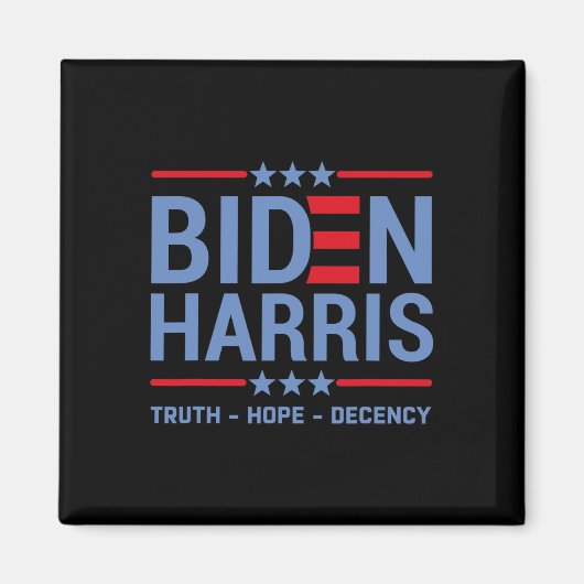 Aimant Harris 2020 Vérité Espérance décence (Devant)