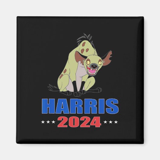 Aimant Harris 2024 Funny Hyena (Devant)