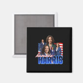 Aimant Harris Bootleg Drapeau Américain (Recto/Verso)