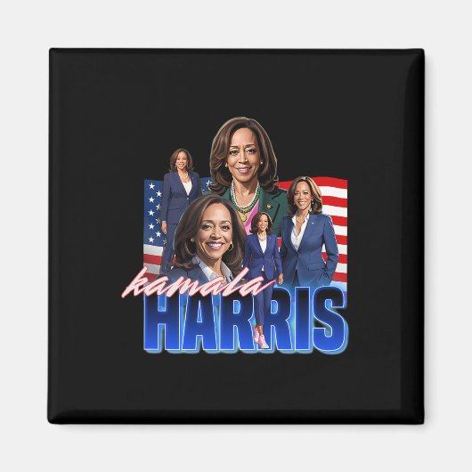 Aimant Harris Bootleg Drapeau Américain (Devant)