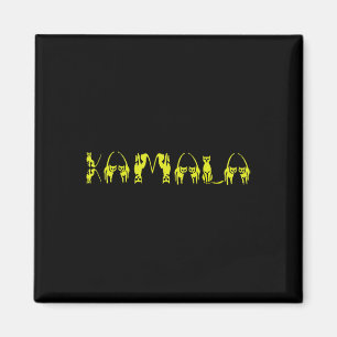 Aimant Harris Cat Lettering Positive Funny 15