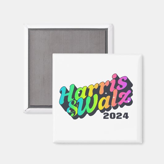 Aimant Harris et Walz Rainbow (Recto/Verso)