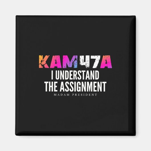 Aimant Harris Kam47a Je Comprends Le Mème D'Ignorance (Devant)