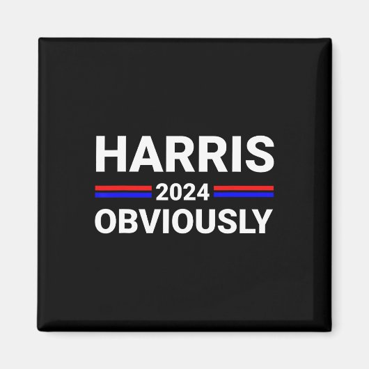 Aimant Harris Pour Le Président, Évidemment 2 (Devant)