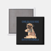 Aimant Harris Tattoo Les Dames De Chien Sans Enfant Voten (Recto/Verso)