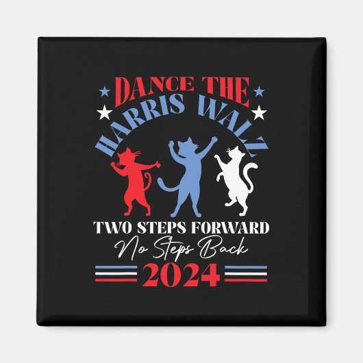 Aimant Harris Waltz 2024 Cat Lady Dance 2 Steps Forward N (Devant)