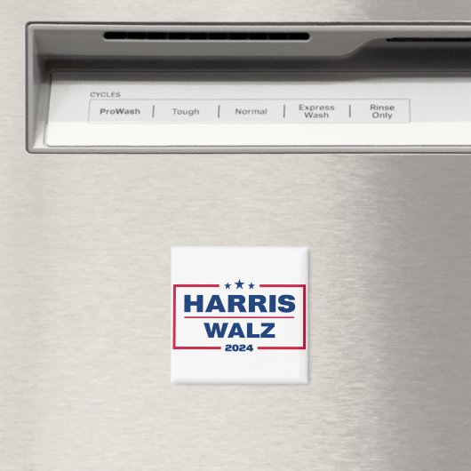 Aimant Harris Walz 2024 Kamala Harris Tim Walz Election (In Situ (Lave-vaisselle))
