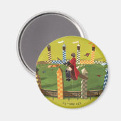 Aimant HARRY POTTER™ à la recherche de l'entonnoir d'or (Recto/Verso)