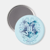 Aimant Harry Potter | Aguamenti HOGWARTS™ Crest (Recto/Verso)