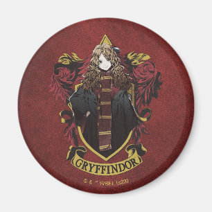 Aimant HARRY POTTER™   Anime Hermione House Crest