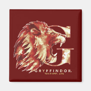 Aimant Harry Potter Aquarelle Lion GRYFFINDOR™