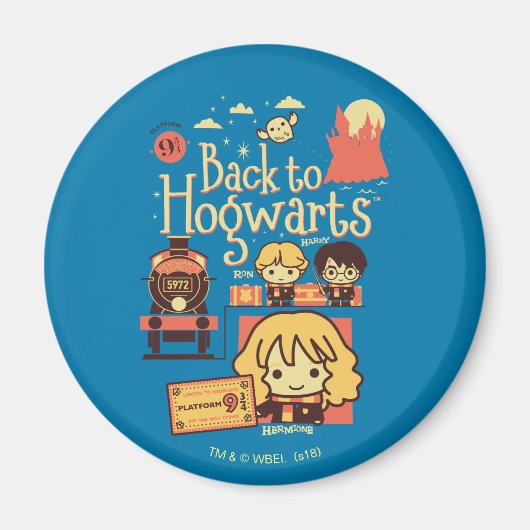 AIMANT HARRY POTTER | BACK TO HOGWARTS™ (Devant)