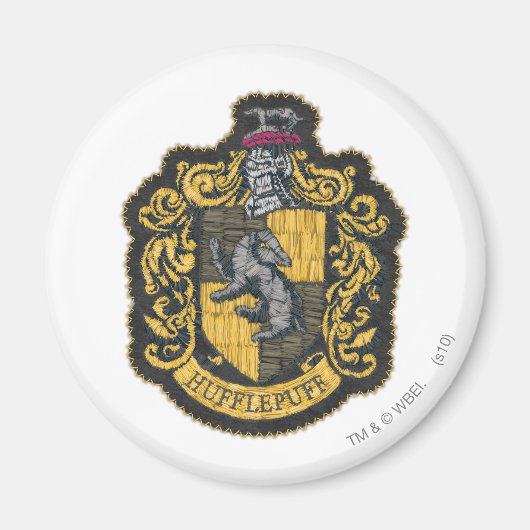 Aimant Harry Potter | Blason de Poufsouffle Patch (Devant)