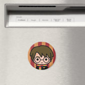 Aimant Harry Potter Cartoon Caractère Art (In Situ (Lave-vaisselle))