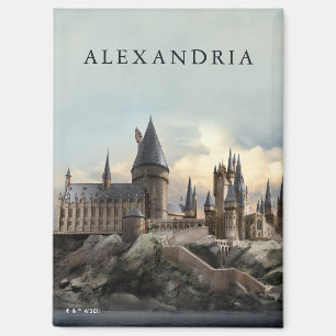 Aimant Harry Potter Château de Poudlard de jour