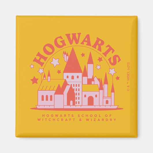 Aimant HARRY POTTER™ | Cute HOGWARTS™ School (Devant)