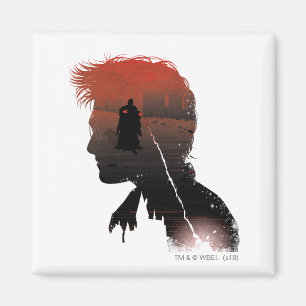 Aimant Harry Potter   Duel de magiciens entre Harry et Vo