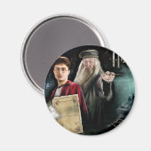 Aimant Harry Potter et Dumbledore (Recto/Verso)