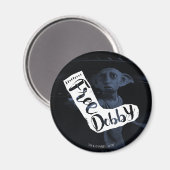 Aimant Harry Potter | "Free Dobby" Sock Typography (Recto/Verso)