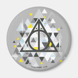 Aimant Harry Potter   Geometric Deathly Hallows