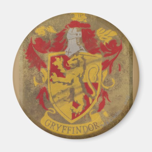 Aimant Harry Potter | Gryffindor - Retro House Crest (Devant)