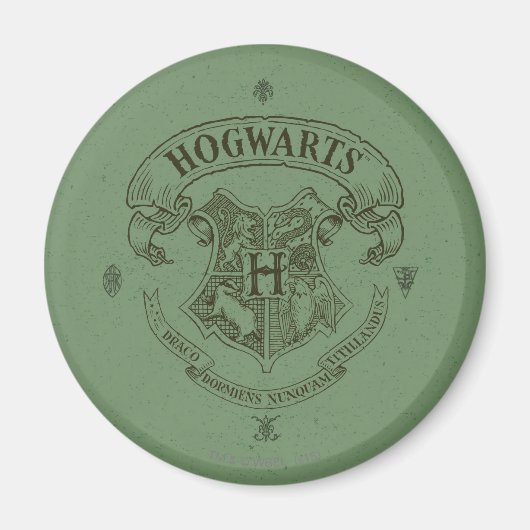 Aimant Harry Potter | Hogwarts Banner Crest (Devant)