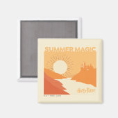 Aimant HARRY POTTER™ | HOGWARTS™ Summer Magic (Recto/Verso)