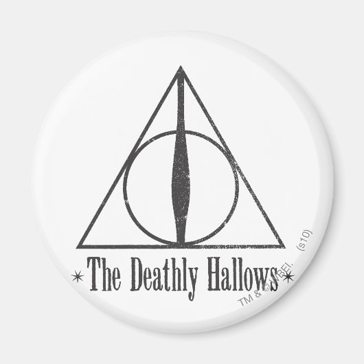 Aimant Harry Potter | L'Emblème des Reliques de la Mort (Devant)