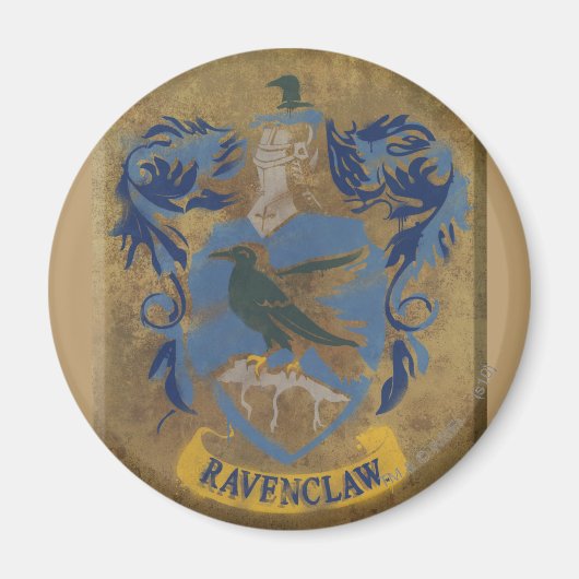 Aimant Harry Potter | Peinture Ravenclaw rustique (Devant)