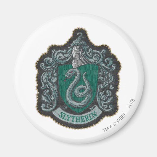 Aimant Harry Potter | Retro Mighty Slytherin Crest (Devant)