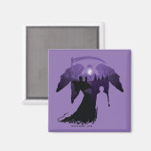 Aimant Harry Potter | Silhouette de mort (Recto/Verso)