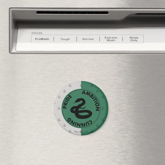 Aimant Harry Potter | SLYTHERIN™ Caractéristiques graphiq (In Situ (Lave-vaisselle))