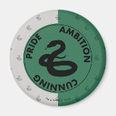 Aimant Harry Potter | SLYTHERIN™ Caractéristiques graphiq (Devant)